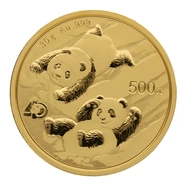Panda Cinese 30g d'Oro 2022