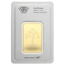 Metalor 1oz Lingotto d'Oro
