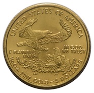 1995 Eagle Americana d'Oro 1/10oz