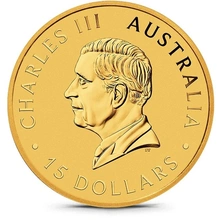 Moneta d'oro australiana Kookaburra 2026 da 1/10 oz