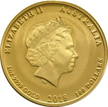 Anno del Cane 2018 in Oro - Perth Mint