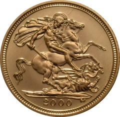 2000 Mezza Sterlina - Elisabetta II - Quarto Ritratto con Diadema