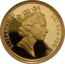 1992 Mezza Sterlina - Elisabetta II - Terzo ritratto - Corona Anziana - Proof con Confezione