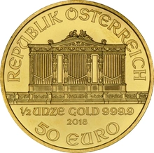 2018 Philharmonic Austriaca d'Oro 1/2oz