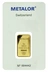 Metalor 5 Grammi Lingottino d'Oro
