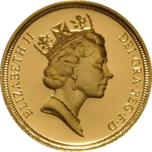 1988 Proof Sterline d'Oro - Cofanetto da 3 Monete
