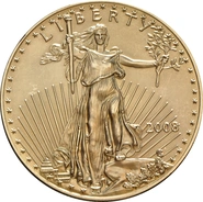 2008 Eagle Americana d'Oro 1oz