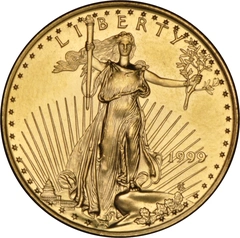 1999 Eagle Americana d'Oro 1/4oz
