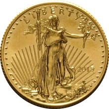 2015 Eagle Americana d'Oro 1/4oz