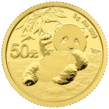Panda Cinese 3g d'Oro - 2020