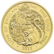 2022 Leone d'Inghilterra d'Oro 1oz - Tudor Beasts