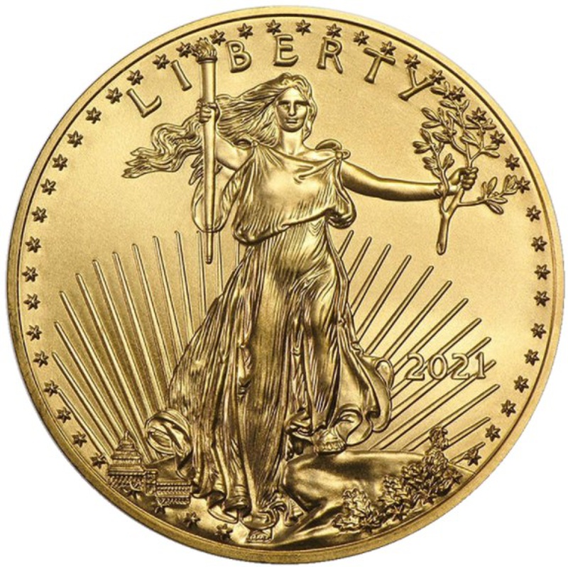 2021 Tenth Ounce American Eagle Gold Coin