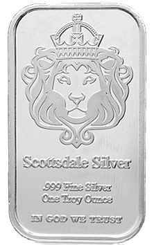 Scottsdale 1oz 'The One' Lingotto d'Argento