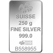PAMP 250g Lingotto d'Argento
