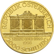 1998 Philharmonic Austriaca d'Oro 1oz