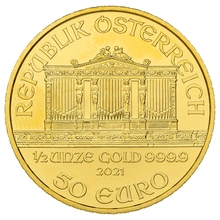 2021 Philharmonic Austriaca d'Oro 1/2oz