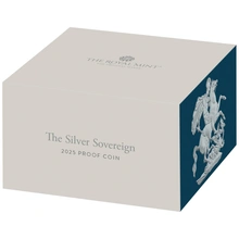 2025 Sterlina d'Argento Proof confezionata