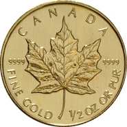 Nostra Scelta Maple d'Oro Canadese 1/2oz