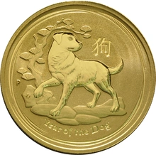 Anno del Cane 2018 in Oro - Perth Mint