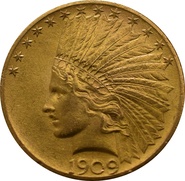Eagle Americana Capo Indiano $10 d'Oro