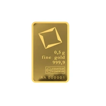 0,5 g Lingotto d'oro Valcambi