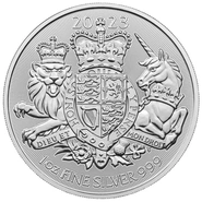 2023 Royal Arms Moneta d'argento 1oz