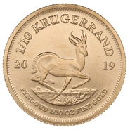 2019 Krugerrand d'Oro 1/10oz