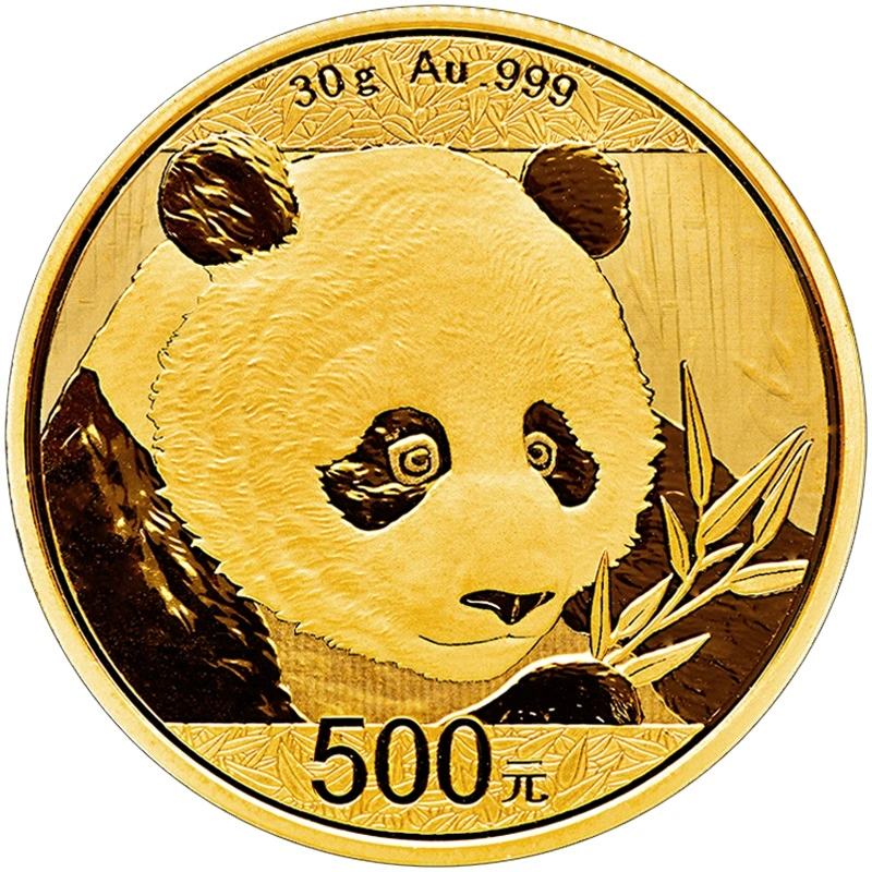 Panda Cinese 30g d'Oro - 2018