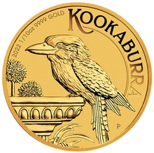2022 Moneta d'Oro Australiana Kookaburra 1/10oz