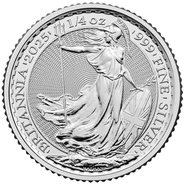 2025 Britannia d'Argento 1/4 oz