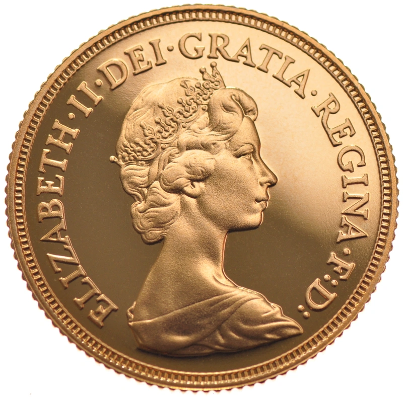 1983 Proof Gold Sovereign 3 Coin Set Boxed