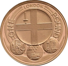 2010 Proof £1 d'Oro - Valuta UK - Londra