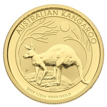 2019 Canguro Nugget Australiana d'Oro 1/2oz