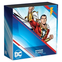 2023 Shazam Classic- Moneta d'Argento 1oz Proof confezionata
