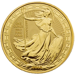2019 Britannia d'Oro con Bordo Orientale 1oz