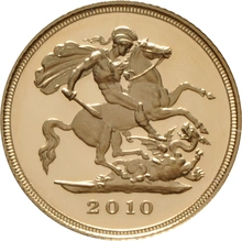 2010 Mezza Sterlina - Elisabetta II - Quarto Ritratto con Diadema - Proof senza Confezione