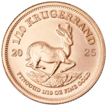 2025 Krugerrand d'Oro 1/10oz