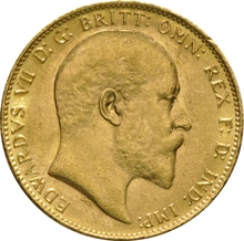 1908 Sterlina - Edoardo VII - Londra