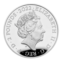 2022 25° Anniversario di Harry Potter - Hogwarts Express - Moneta d'Argento Proof 1oz