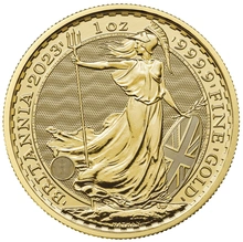 2023 Britannia d'Oro Re Carlo incoronato 1oz