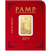 PAMP Confezione Multigrammo 8 Lingottini d'Oro – Anno del maiale