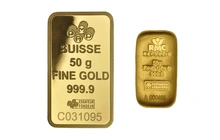 Lingotto d'Oro 50 Grammi già Circolato