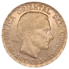 5 Pesos Uruguayani 1930