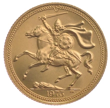 £5 d'Oro Isola di Man - Quintupla Sterlina