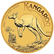2024 Canguro Nugget Australiana d'Oro 1/2oz