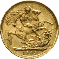 1903 Sterlina - Edoardo VII - S