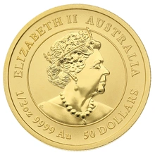 Anno del Topo d'Oro 2020 1/2oz - Perth Mint