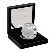 2022 25° Anniversario di Harry Potter - Hogwarts Express - Moneta d'Argento Proof 1oz