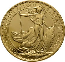 1995 Proof Britannia d'Oro - Cofanetto da 4 Monete