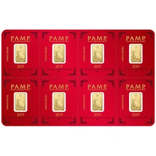 PAMP Confezione Multigrammo 8 Lingottini d'Oro – Anno del maiale